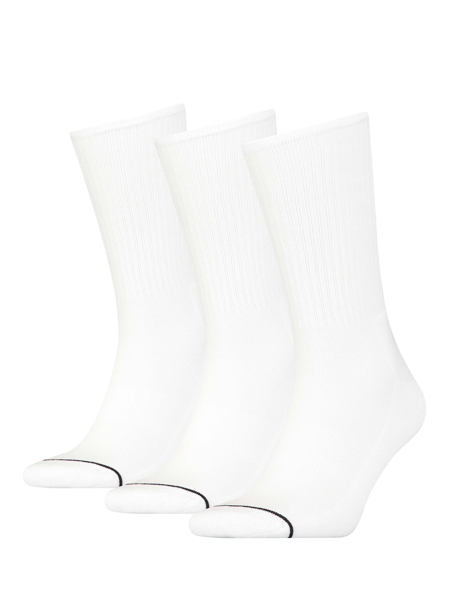 Buy Calvin Klein Toe Seam Logo Socks, One Size, Pack of 3 Online at johnlewis.com