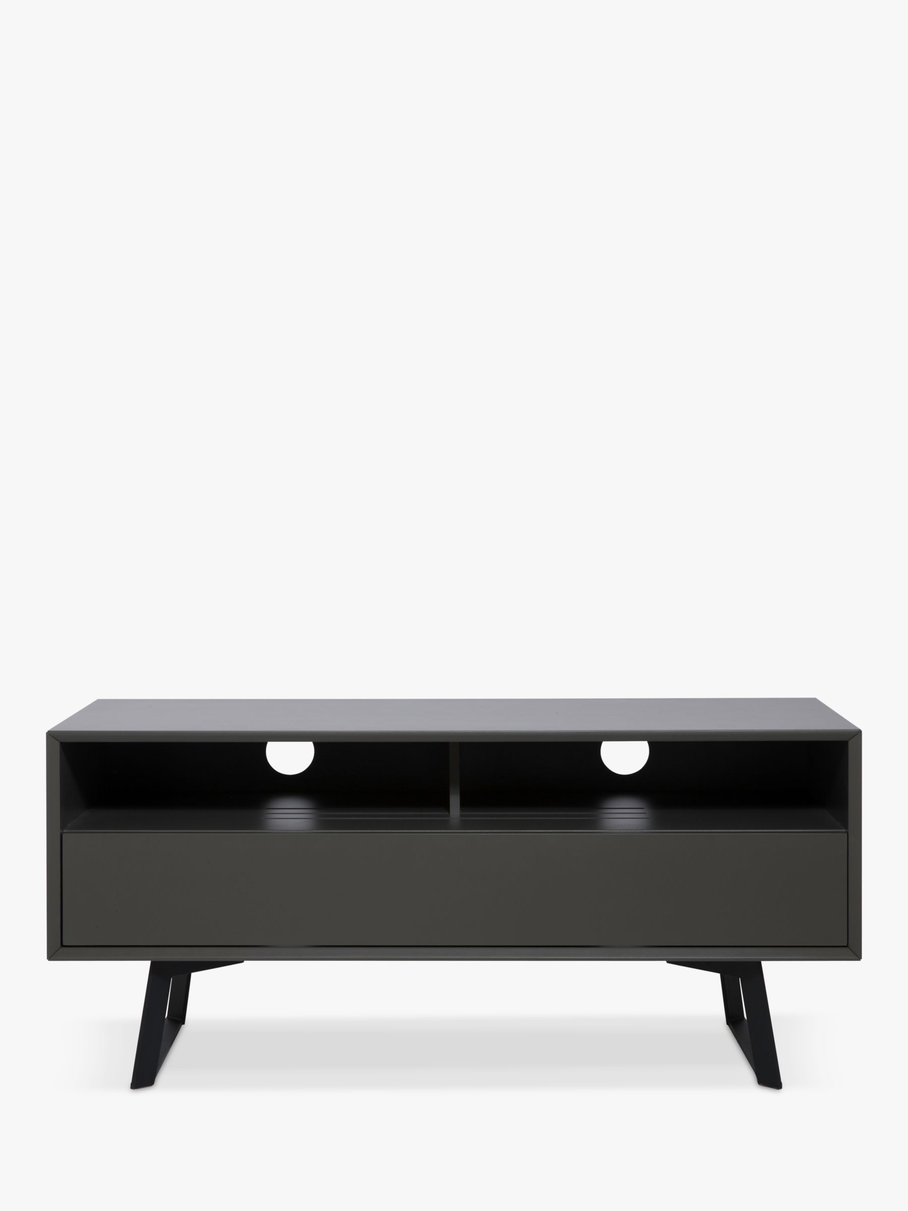 Alphason Carbon 1200mm TV Stand for TVs up to 55”, Grey