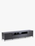 Alphason Chaplin 2000mm TV Stand for TVs up to 90", Charcoal