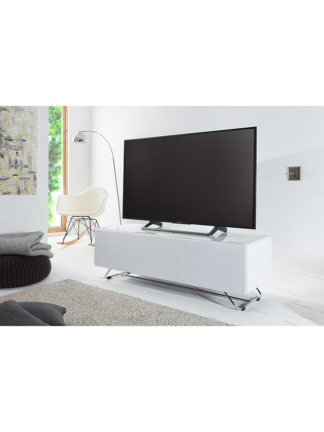 Alphason Chromium Concept 1200mm TV Stand for TVs up to 50", White