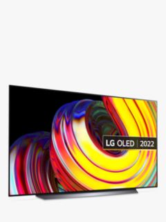 LG OLED65CS6LA (2022) OLED HDR 4K Ultra HD Smart TV, 65 inch with Freeview HD/Freesat HD & Dolby Atmos, Black
