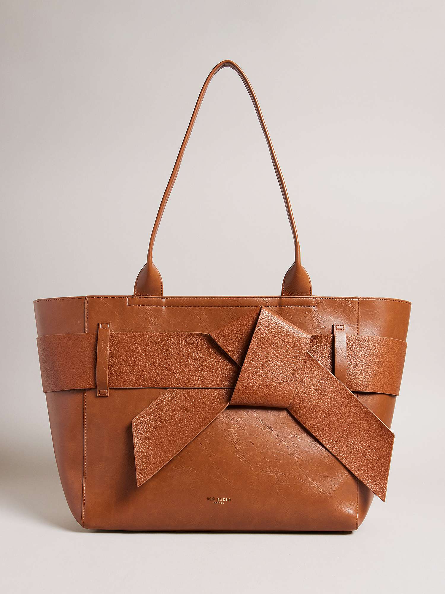 Ted Bow Large Tote Bag, Brown John Lewis & Partners