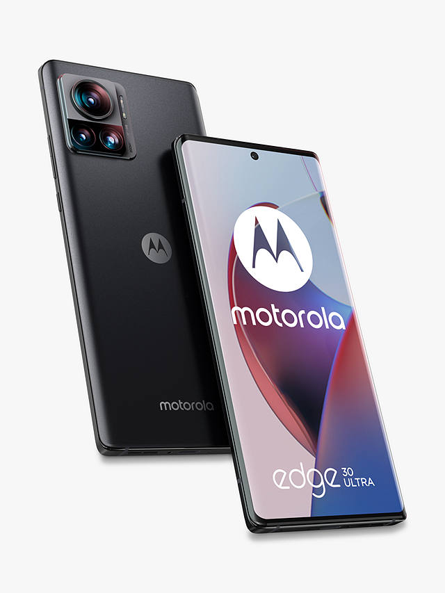 Buy Motorola Edge 30 Ultra Smartphone, Android, 12GB RAM, 6.67”, 5G, SIM Free, 256GB, Interstellar Black Online at johnlewis.com