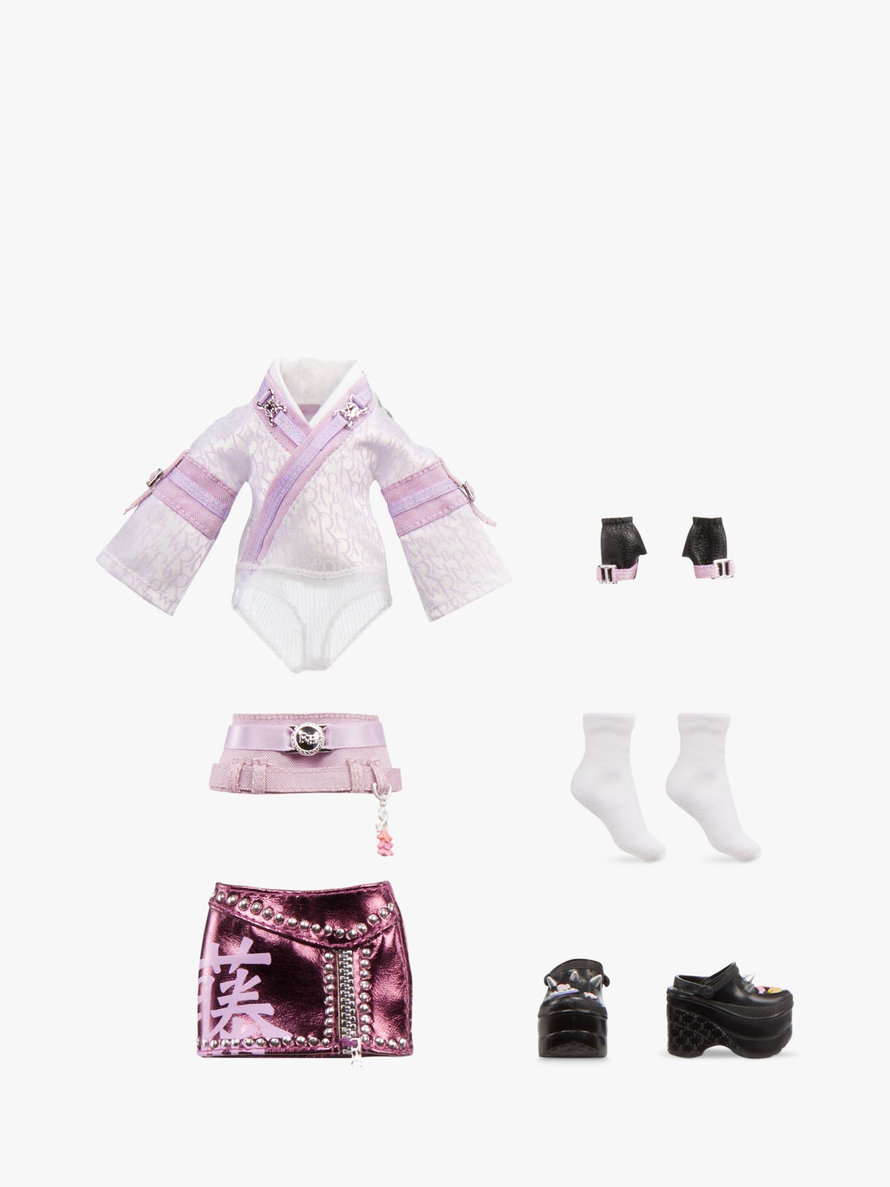 RAINBOW HIGH CORE - Fashion Doll Lila Tamamoto (Mauve)