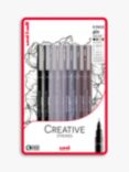 uni-ball Uni-Pin Fine Line Sketch Selection, Pack of 8, Assorted