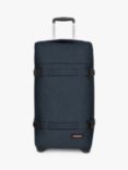 Eastpak Transit'R 2-Wheel 67cm Medium Suitcase, Triple Denim