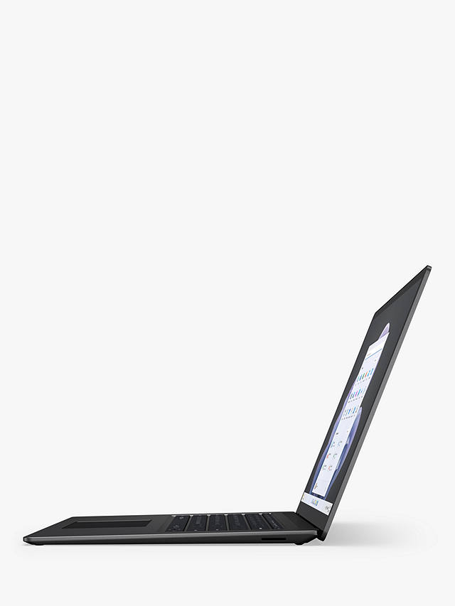 Buy Microsoft Surface Laptop 5, Intel Core i7 Processor, 8GB RAM, 512GB SSD, 15" PixelSense Display, Black Online at johnlewis.com