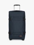 Eastpak Transit'R 2-Wheel 79cm Large Suitcase, Triple Denim