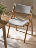 John Lewis X-Ray Dining Chair, Natural