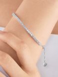 THOMAS SABO Classic Cubic Zirconia Tennis Bracelet, Silver