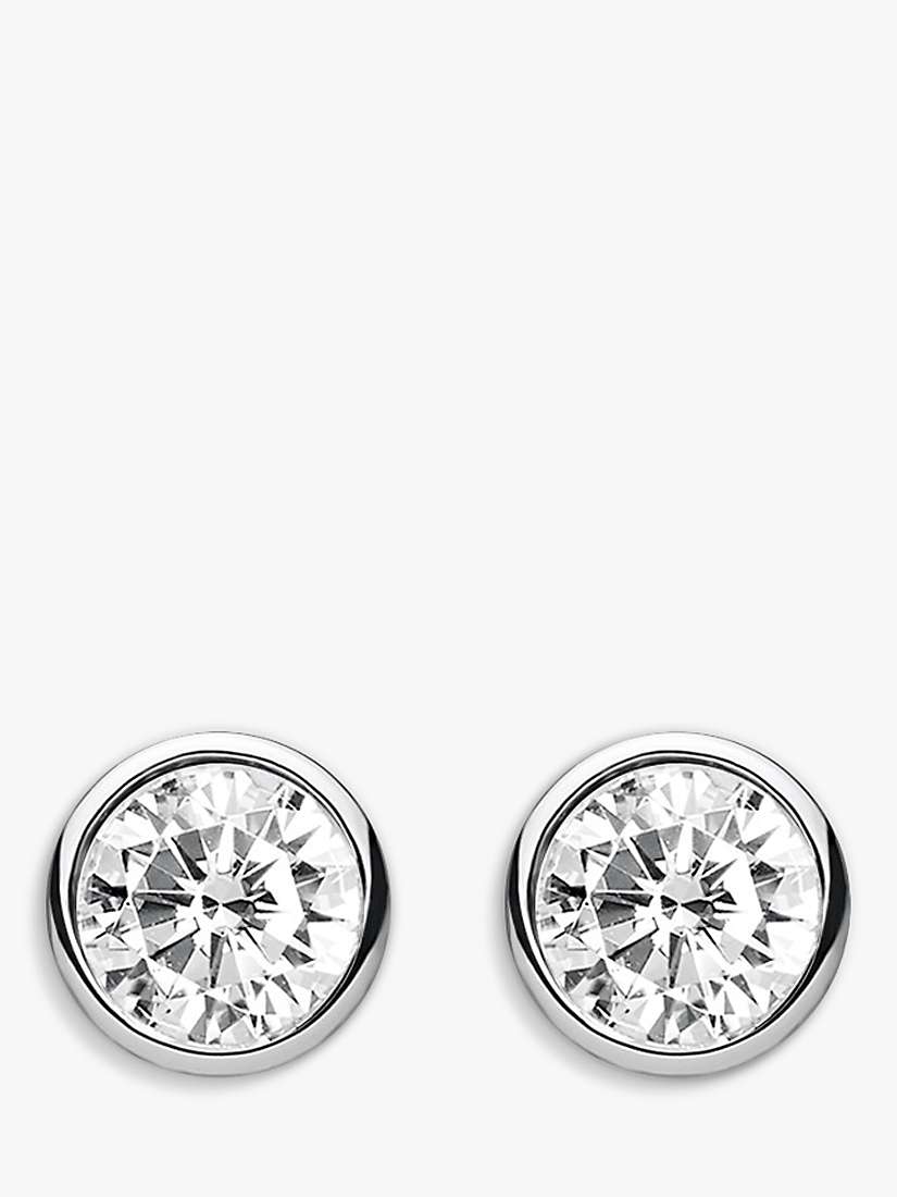 Buy THOMAS SABO Cubic Zirconia Stud Earrings, Silver Online at johnlewis.com