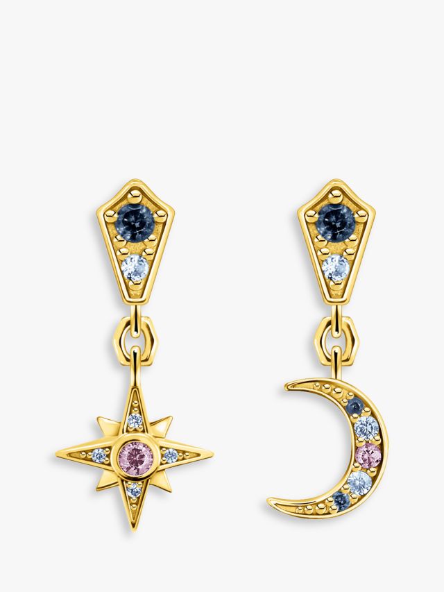 Thomas sabo star hot sale moon earrings