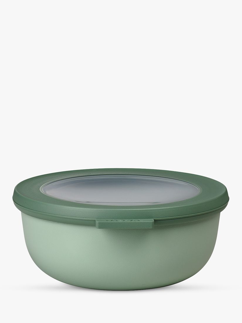 Mepal Cirqula Food Storage Bowl, 750ml, Nordic Sage