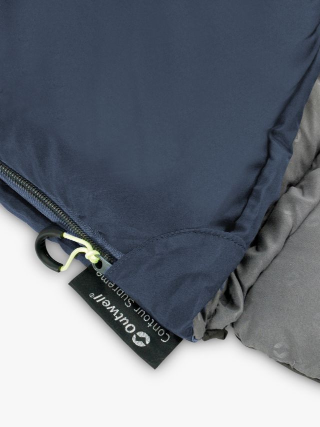Outwell Contour Lux Single Sleeping Bag, Blue Navy