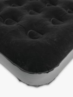 Outwell Classic Flock Single Airbed, Black