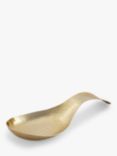 John Lewis Hammered Stainless Steel Spoon Rest, Gold