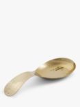 John Lewis Hammered Stainless Steel Spoon Rest, Gold