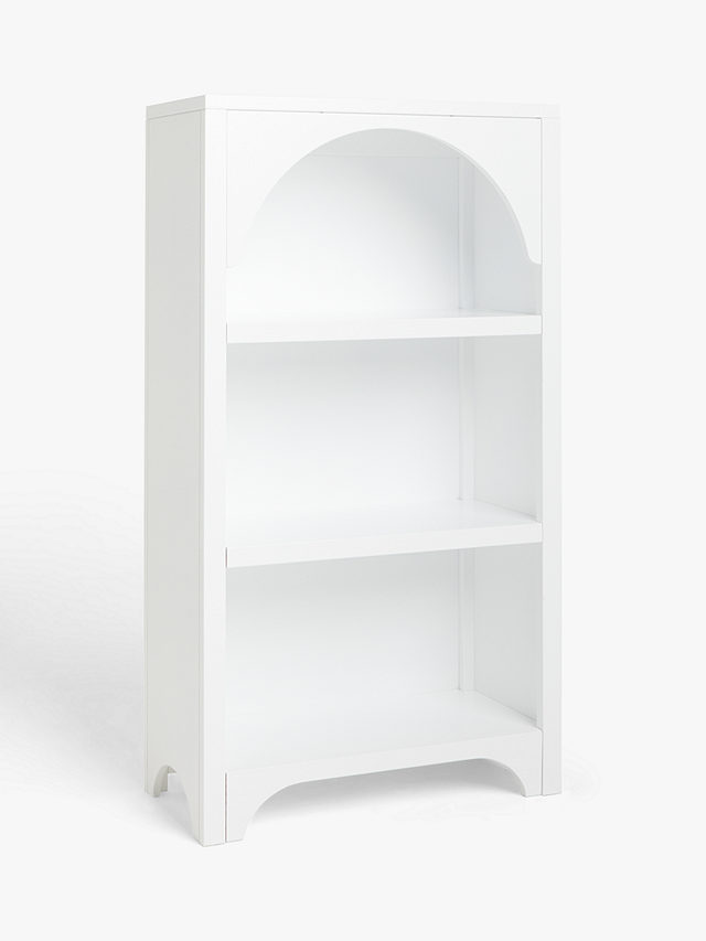John Lewis Arc Kids' Bookcase, White