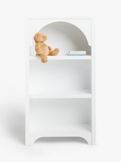 John Lewis Arc Kids' Bookcase, White