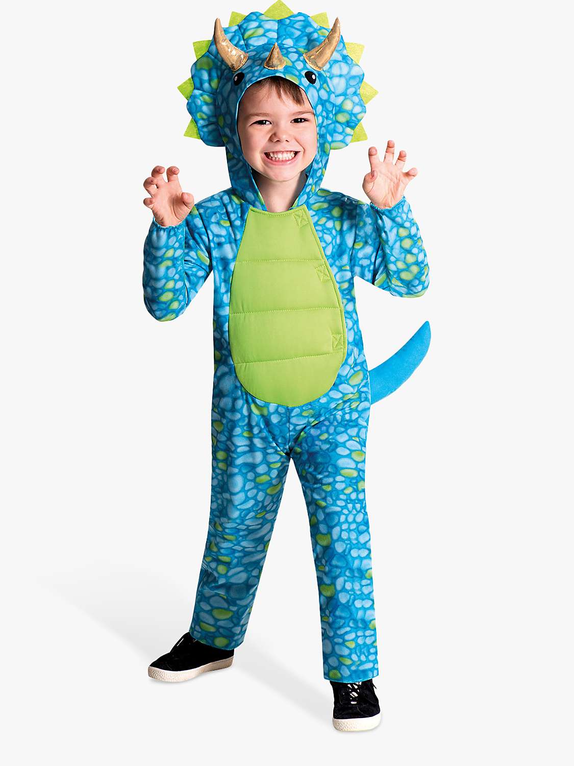 Buy Amscan Kids' 3D Triceratops Dinosaur Costume Online at johnlewis.com