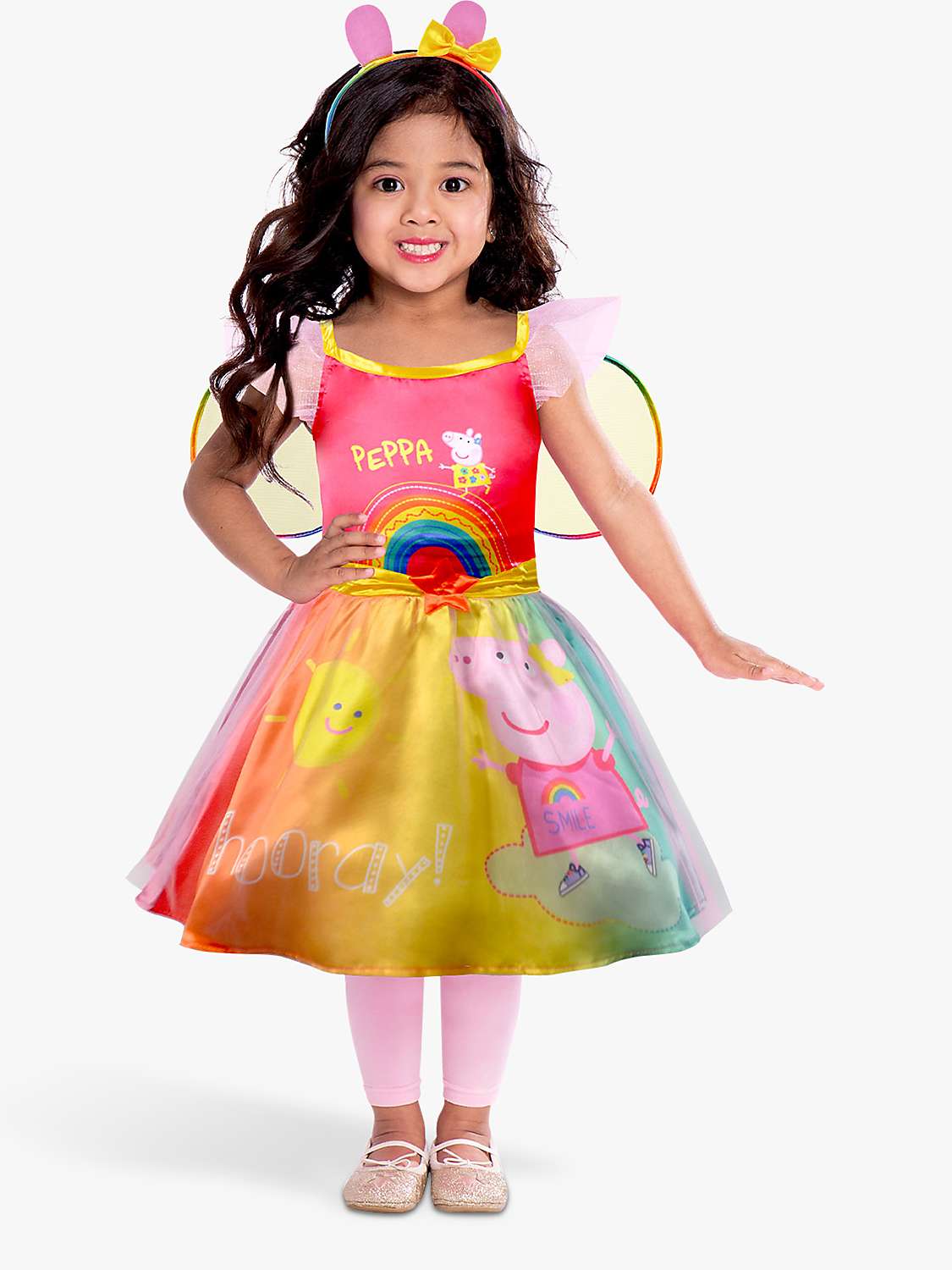 Buy Peppa Pig Rainbow Dress Children's Costume Online at johnlewis.com