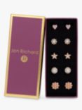 Jon Richard Bliss Earrings Gift Set, Gold/Multi