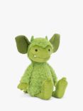 Jellycat Grizzo Gremlin Soft Toy, Small, Green