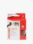VELCRO® Brand General Purpose Stick-On Tape, 20mm x 2.5m, White