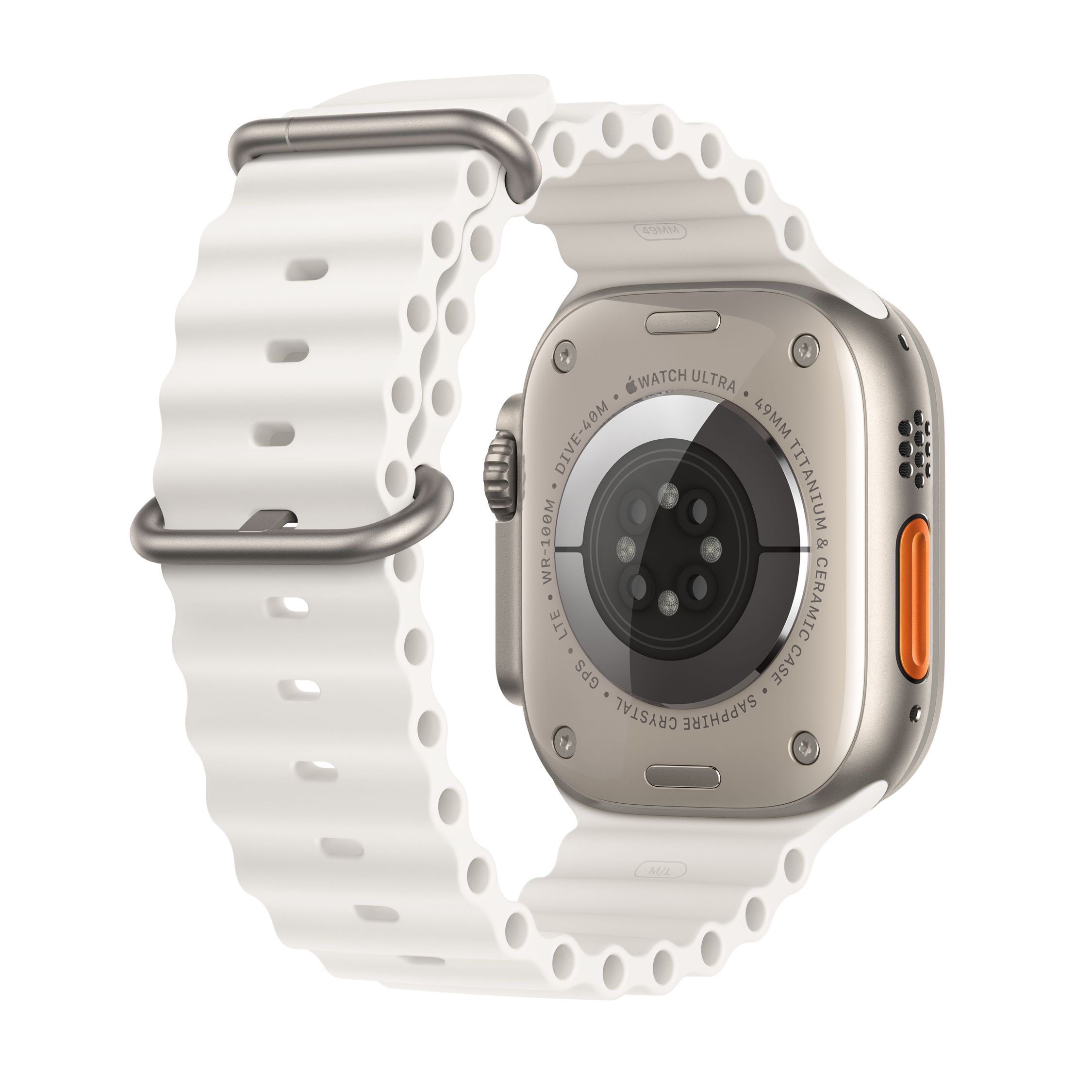 Apple Watch Ultra GPS + Cellular, 49mm Titanium Case with Midnight