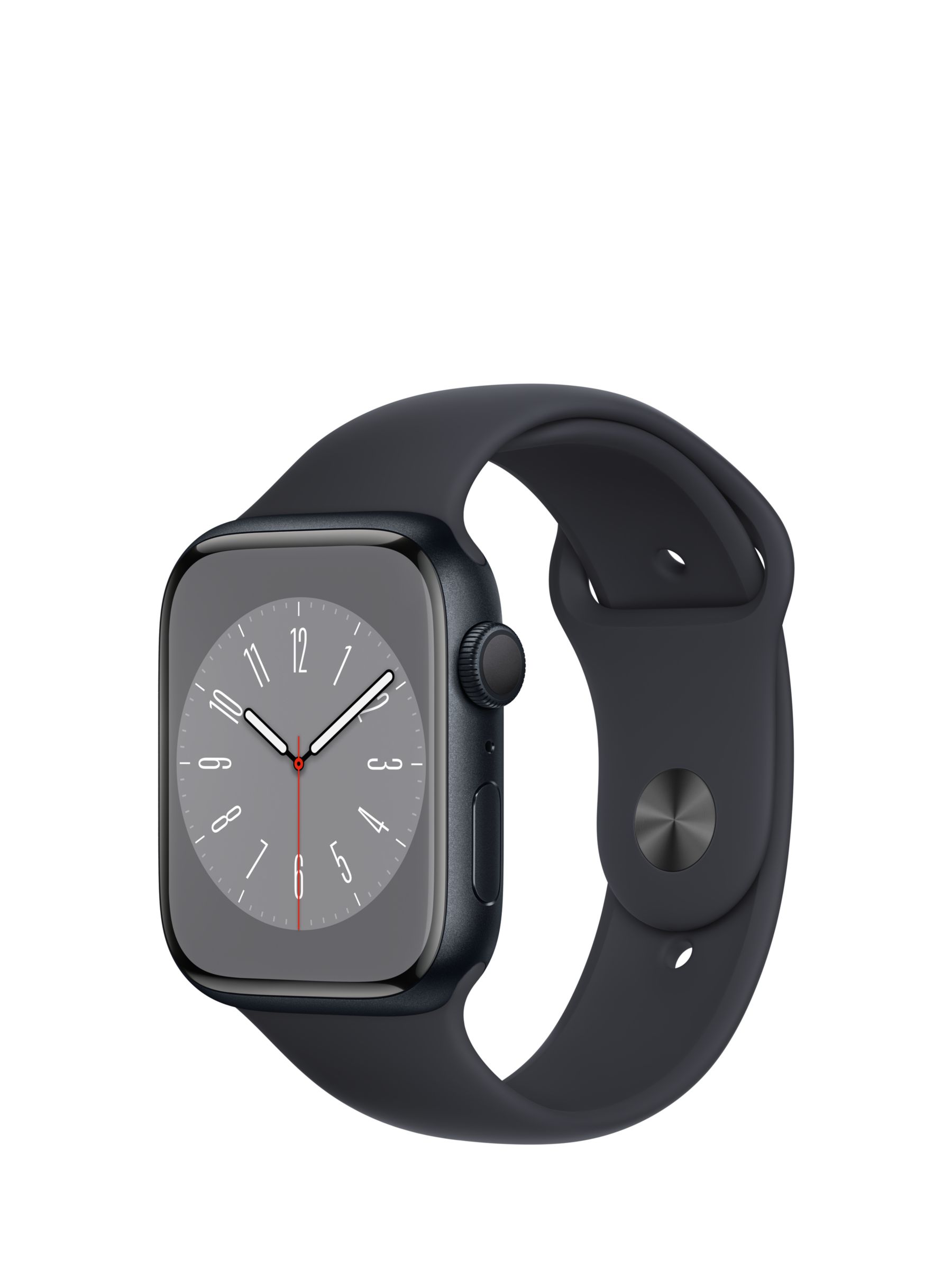 Apple Watch Series 8 GPS, 45mm Midnight Aluminium Case with 