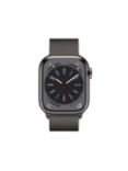 Apple Watch Series 8 GPS + Cellular, 41mm, Stainless Steel, Milanese Loop, Regular