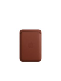 Apple Leather Wallet with MagSafe for iPhone 14 Pro Max, 14 Pro, 14 Plus and 14, Umber