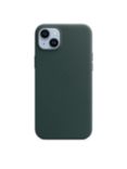 Apple Leather Case with MagSafe for iPhone 14 Plus, Forest Green