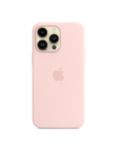 Apple Silicone Case with MagSafe for iPhone 14 Pro Max, Chalk Pink