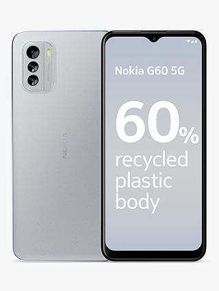 Nokia G60 Smartphone, Android, 4GB RAM, 6.58”, 5G, SIM Free, 64GB