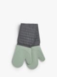 John Lewis Silicone Double Oven Glove, Sage Green