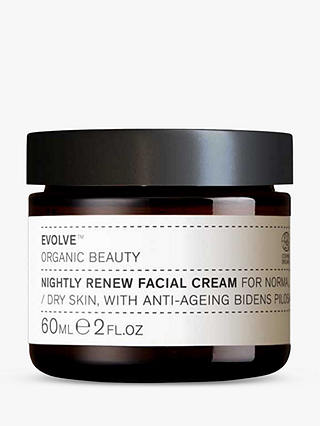 Evolve Organic Beauty Nightly Renew Facial Cream, 60ml 3