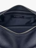 Aspinal of London Reporter Pebble Leather Wash Bag, Navy