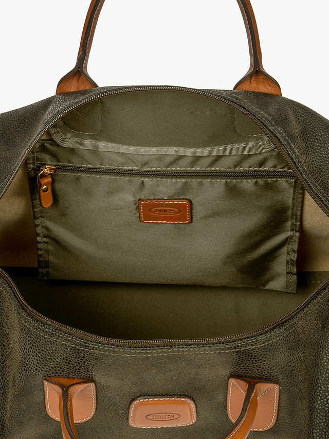 Bric's Life Faux Suede Holdall, Olive