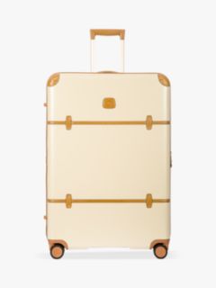Bric's Bellagio 82cm 4-Wheel Large Suitcase, Cream