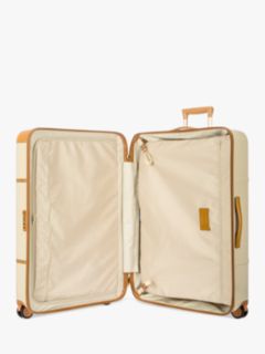 Bric's Bellagio 82cm 4-Wheel Large Suitcase, Cream