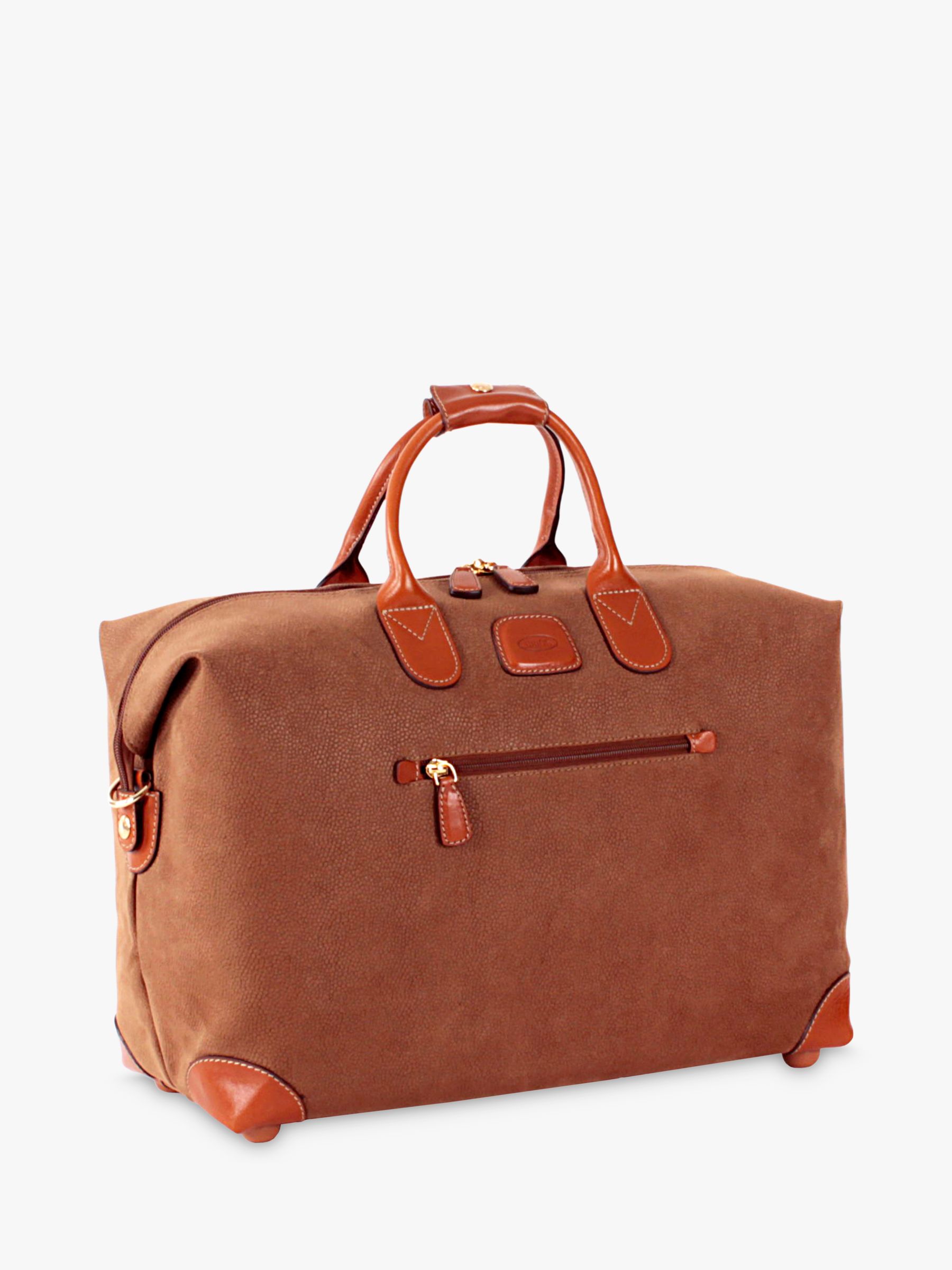 Bric's Life Faux Suede Holdall, Neutral at John Lewis & Partners