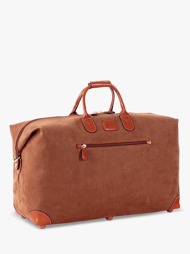 Bric's Life Large Faux Suede Holdall, Neutral