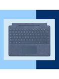 Microsoft Surface Pro Signature Type Keyboard Cover for Surface Pro 9 and Surface Pro X, Sapphire