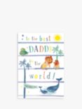 Woodmansterne Daddy & Baby Animals Father's Day Card