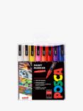 POSCA Fine Paint Marker PC-3M, Pack of 16, Standard Colours