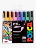POSCA Medium Paint Marker PC-5M, Pack of 8, Pastels