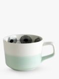 MissPrint Dew Drops Fine China Mug, 290ml, Green/Multi