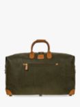 Bric's Life Large Faux Suede Holdall, Olive