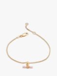 Rachel Jackson London Mini T-Bar Bracelet, Gold
